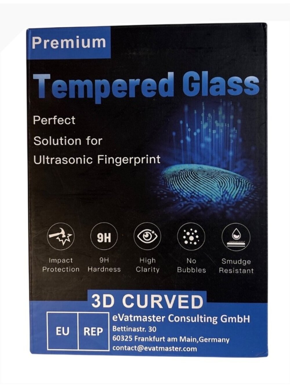 Premium Tempered Glass Screen Protector 3 Pack Samsung Galaxy Note20 Curved 3D 9